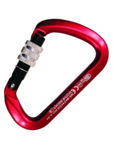 Καραμπίνερ Ασφαλείας Kong Large Multiuse Screw Sleeve Red-Black-Polish