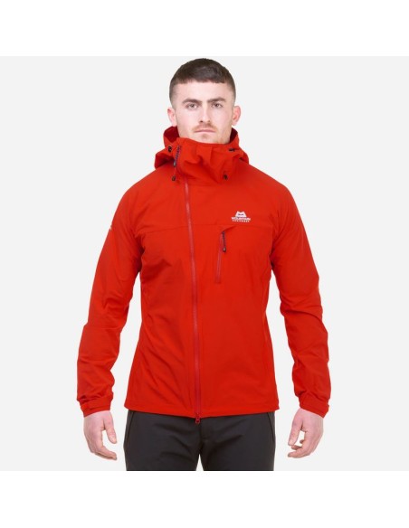 Ανδρικό Softshell Mountain Equipment Squall Hooded Jacket Cardinal Orange