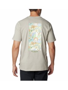 Ανδρική Μπλούζα Columbia Explorers Canyon Back SS Tee Flint Grey - Epicamp Graphic 2