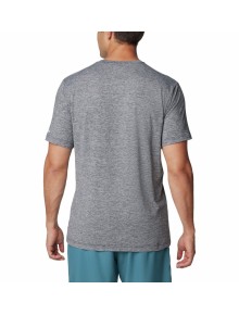 Ανδρική Μπλούζα Columbia Kwick Hike Graphic SS Tee Black Heather - Tested Tough PDX 2