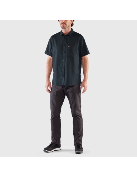 Ανδρικό πουκάμισο Fjall Raven Ovik Travel Shirt SS M Green