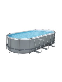 Oval πισίνα Bestway Power Steel 5.49m x 2.74m x 1.22m