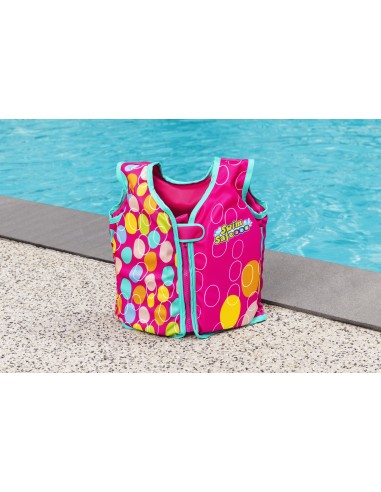 Swim Safe AquaStar Fabric Swim Vest M/L Girl