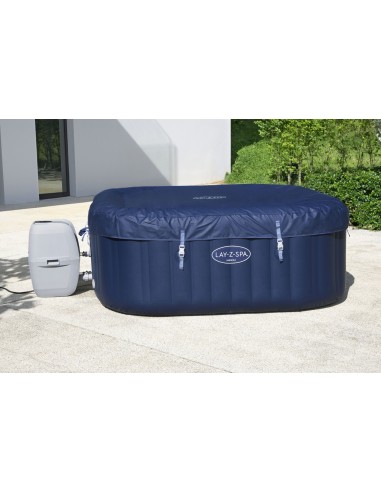 Lay-Z-Spa Hawaii Smart AirJet 6 Deep Blue 1.80m x 1.80m x 71cm