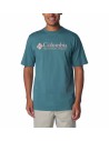 Ανδρική Μπλούζα Columbia CSC Basic Logo SS Tee - Cloudburst CSC Retro Logo