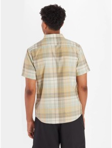 Ανδρικό πουκάμισο Marmot Aerobora Novelty Short-Sleeve Shirt Vetiver Wayland Plaid 2