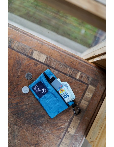 Ticket to the moon Travel Wallet Aqua