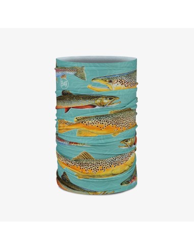 Buff® Coolnet UV Neckwarmer - Trout Multi - 133843.555.10.00