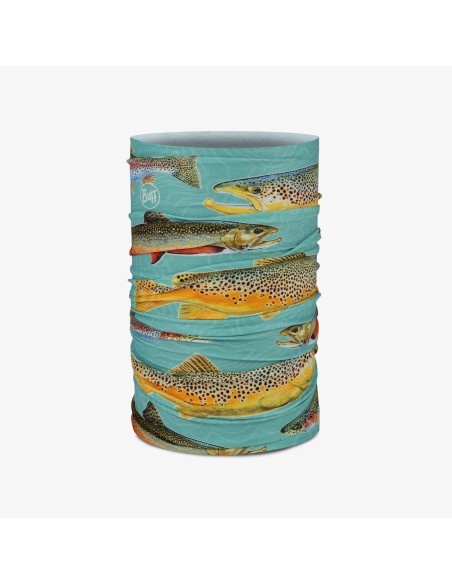 Buff® Coolnet UV Neckwarmer - Trout Multi - 133843.555.10.00