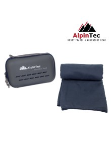 Πετσέτα AlpinTech Microfiber DryFast XXL 90x180 Navy