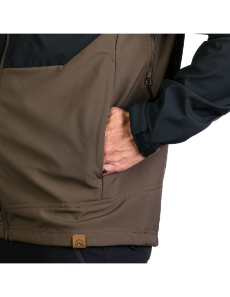 Men's Adventure 3L softshell jacket August Mustang