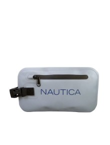 Αδιάβροχο τσαντάκι παραλίας Nautica Νεσεσέρ σε Γκρι χρώμα 28cm