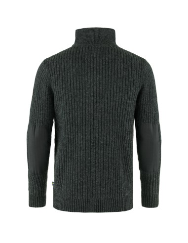 Ανδρικό Fjall Raven Ovik Half Zip Knit M Dark Grey