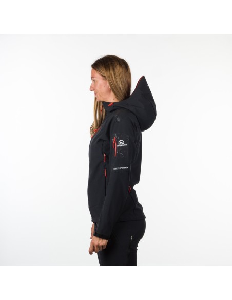 Women's technical jacket North Finder Polana Black