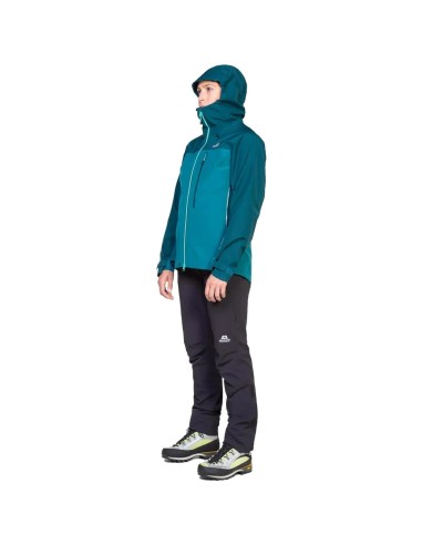 Γυναικείο Αδιάβροχο Jacket Mountain Equipment Makalu - Spruce - Deep Teal