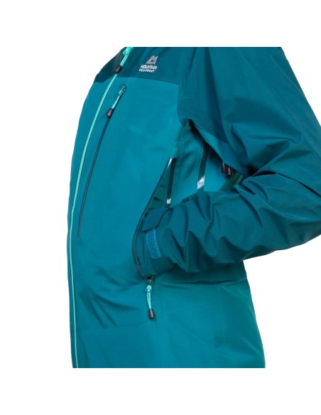 Γυναικείο Αδιάβροχο Jacket Mountain Equipment Makalu - Spruce - Deep Teal