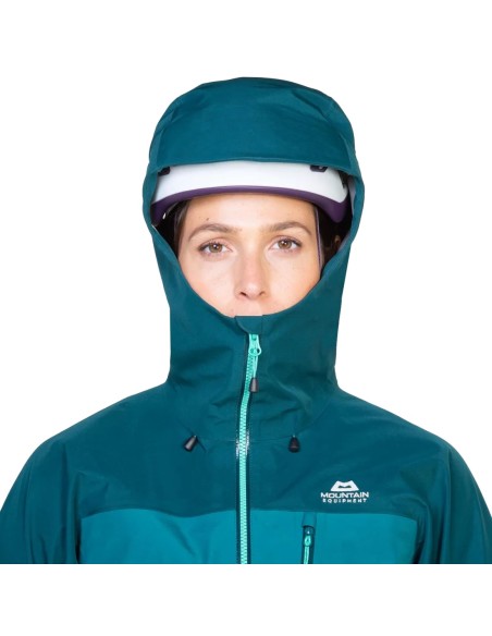 Γυναικείο Αδιάβροχο Jacket Mountain Equipment Makalu - Spruce - Deep Teal