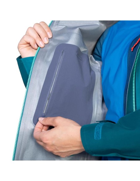 Γυναικείο Αδιάβροχο Jacket Mountain Equipment Makalu - Spruce - Deep Teal