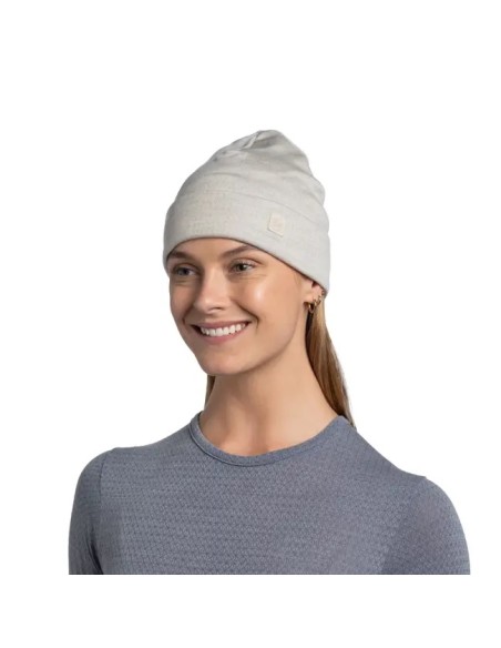 Buff Merino Heavyweight Beanie - Solid Cloud - 111170.003.10.00