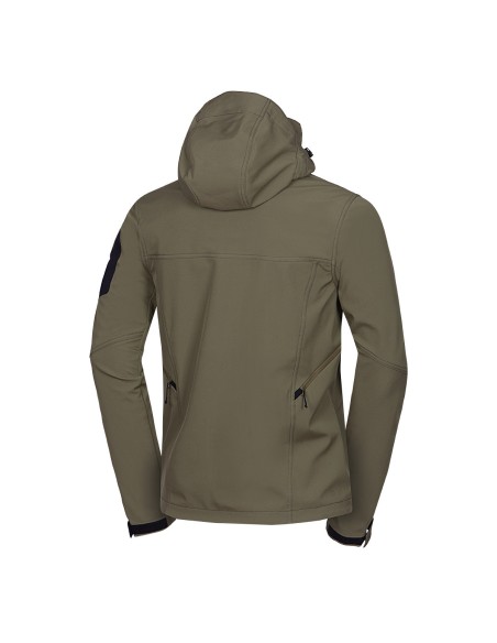 Men's outdoor softshell jacket North Finder Giolio olive