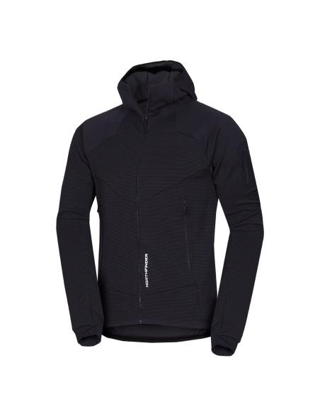 Men's fleece sweatshirt NorthPolar Gioele Grey-Black