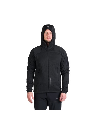 Men's fleece sweatshirt NorthPolar Gioele Grey-Black