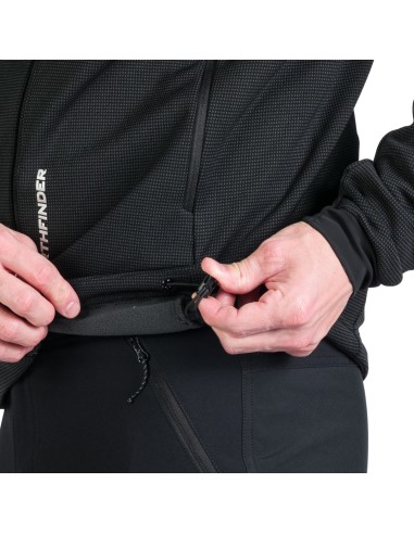 Men's fleece sweatshirt NorthPolar Gioele Grey-Black