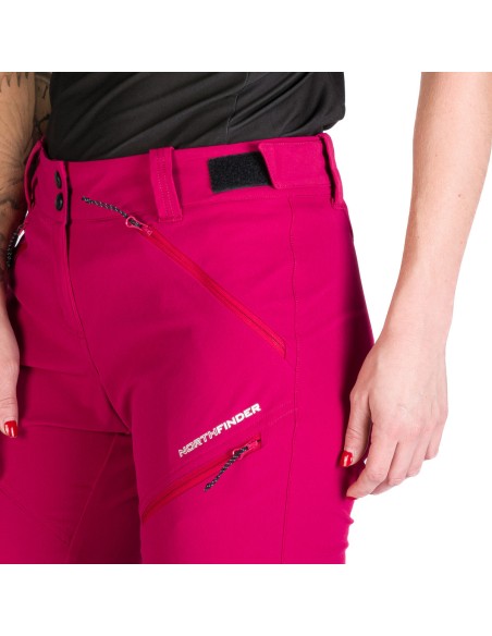 Women's 4way elastic hiking pants Robyn Cherry