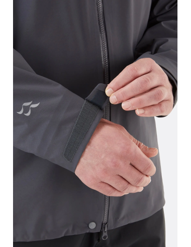 Ανδρικό Αδιάβροχο Jacket Rab Kangri GTX Black