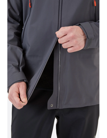 Ανδρικό Αδιάβροχο Jacket Rab Kangri GTX Black