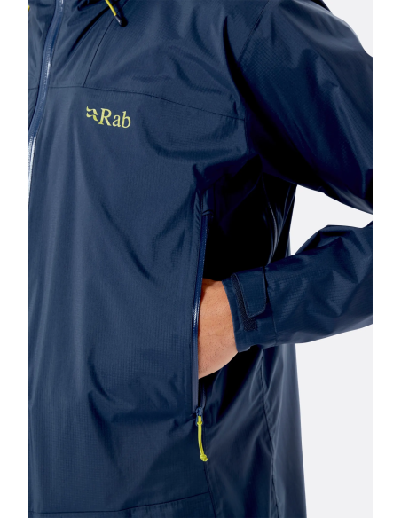 Ανδρικό Αδιάβροχο Jacket Rab Downpour Plus 2.0 Footprint