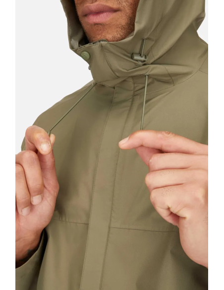 Ανδρικό Αδιάβροχο Rab Downpour Eco Jacket Black