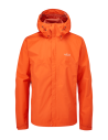 Ανδρικό Αδιάβροχο Rab Downpour Eco Jacket Fire Cracker