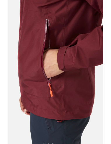 Γυναικείο Αδιάβροχο Jacket Rab Namche GoreTex Paclite Black
