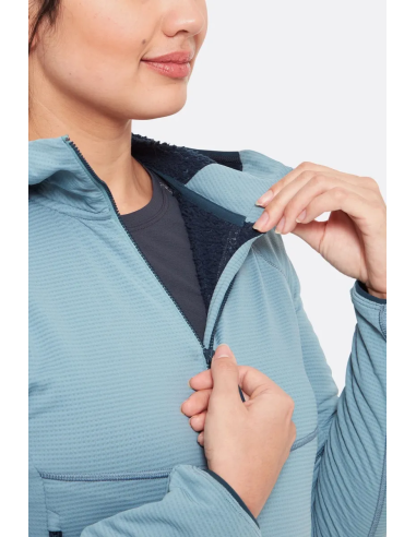 Γυναικείο Fleece Rab Evolute Hoody Beluga