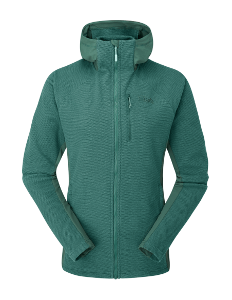 Γυναικείο Fleece Rab Capacitor Hoody Eucalyptus