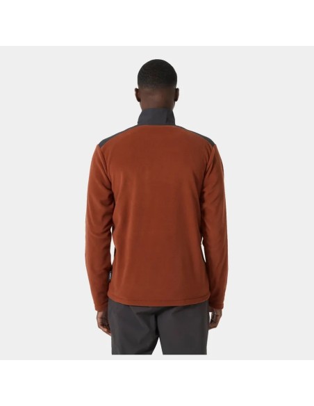 Ανδρικό Fleece Helly Hansen Daybreaker Block Microfleece Jacket Iron Oxide