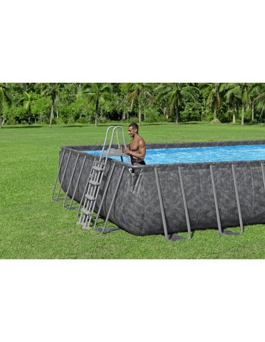 Παραλληλόγραμμη πισίνα Bestway APX 9.56 x 4.88 x 1.32m Pool Set