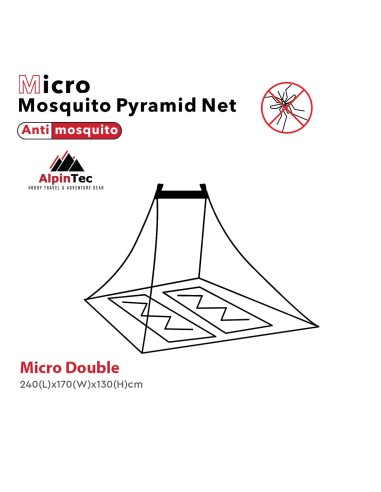 Κουνουπιέρα AlpinTec Micro Double