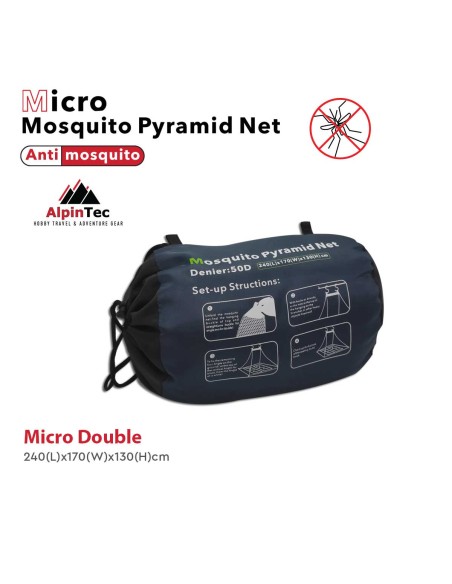Κουνουπιέρα AlpinTec Micro Double