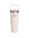 Θερμός Stanley The IceFlow™ Bottle with Flip Straw 0.89L - Rose Quartz