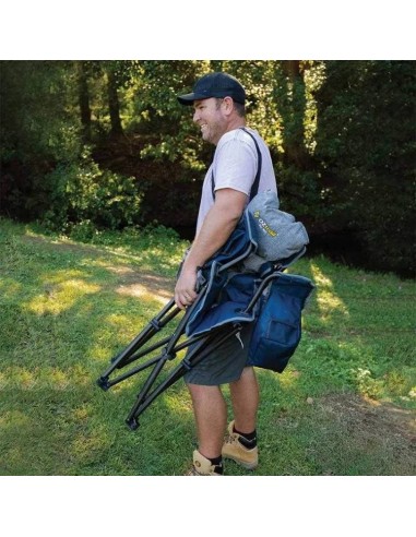 Καρέκλα Πτυσσόμενη camping Oztrail Big Boy Navy Blue