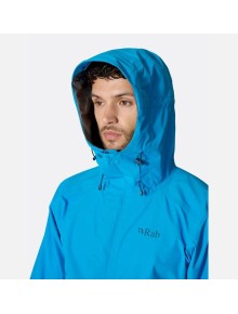 Ανδρικό Αδιάβροχο Jacket Rab Downpour Maya Blue 2