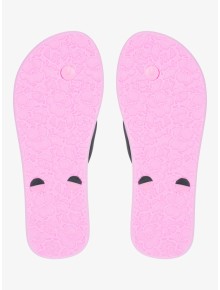 Παιδική σαγιονάρα Roxy Tahiti - Black - Pink Stencil 2