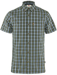 Ανδρικό πουκάμισο Fjall Raven Ovik SS Green Alpine Blue