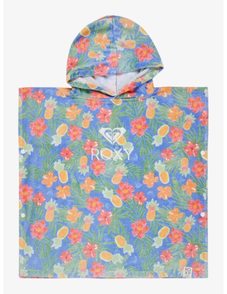 Παιδικό Μπουρνούζι Roxy Tw Stay Magical - Poncho Towel for Girls - Grapemist Tropical Par Tay