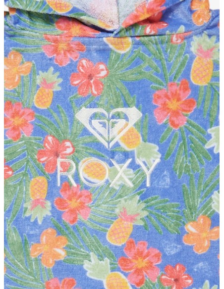 Παιδικό Μπουρνούζι Roxy Tw Stay Magical - Poncho Towel for Girls - Grapemist Tropical Par Tay