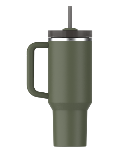 Θερμός Stanley The Quencher H2.O FlowState Tumbler 1.18L - Dried Pine