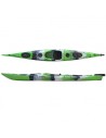 kayak SCK Dreamer Plus μονοθέσιο sιt-in καγιάκ Άσπρο - Πράσινο - Μαύρο