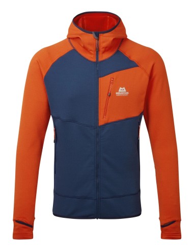 Ανδρικό Fleece Mountain Equipment Eclipse Hooded Jacket Medieval-Cardinal